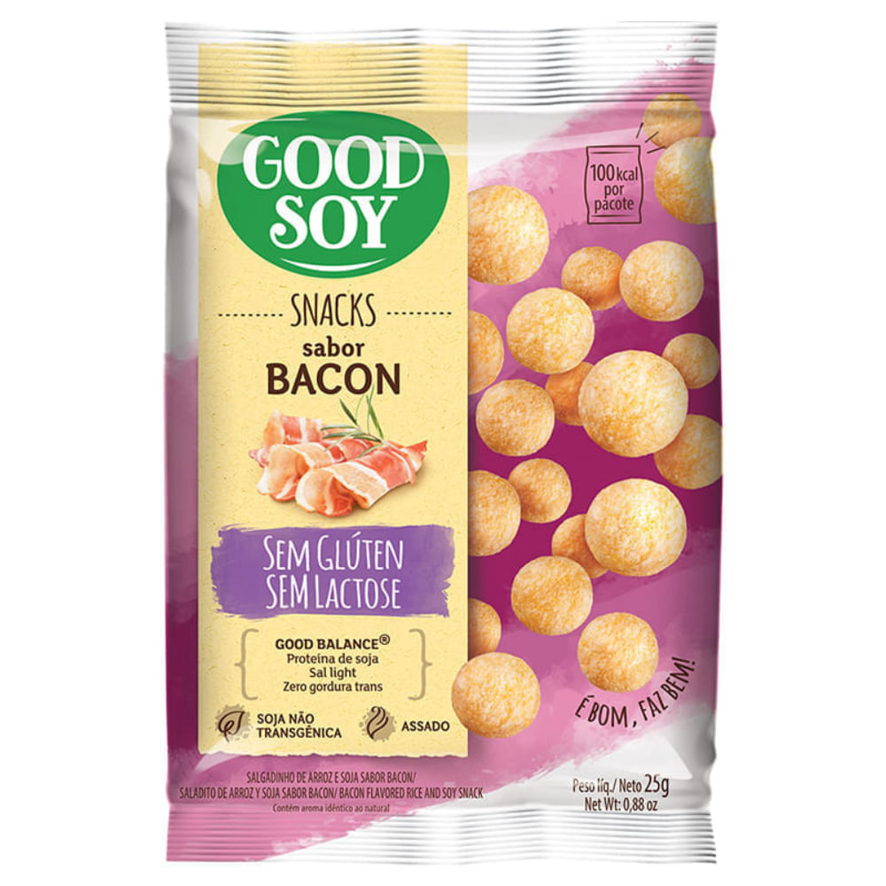 Snack De Soja Bacon Good Soy 25g