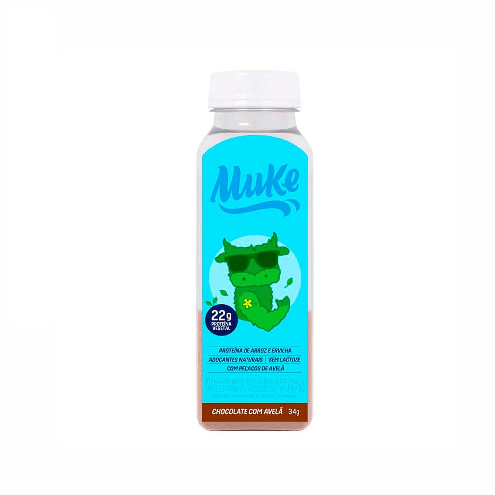 Proteína Vegetal Chocolate Avelã Muke Mais Mu 34g