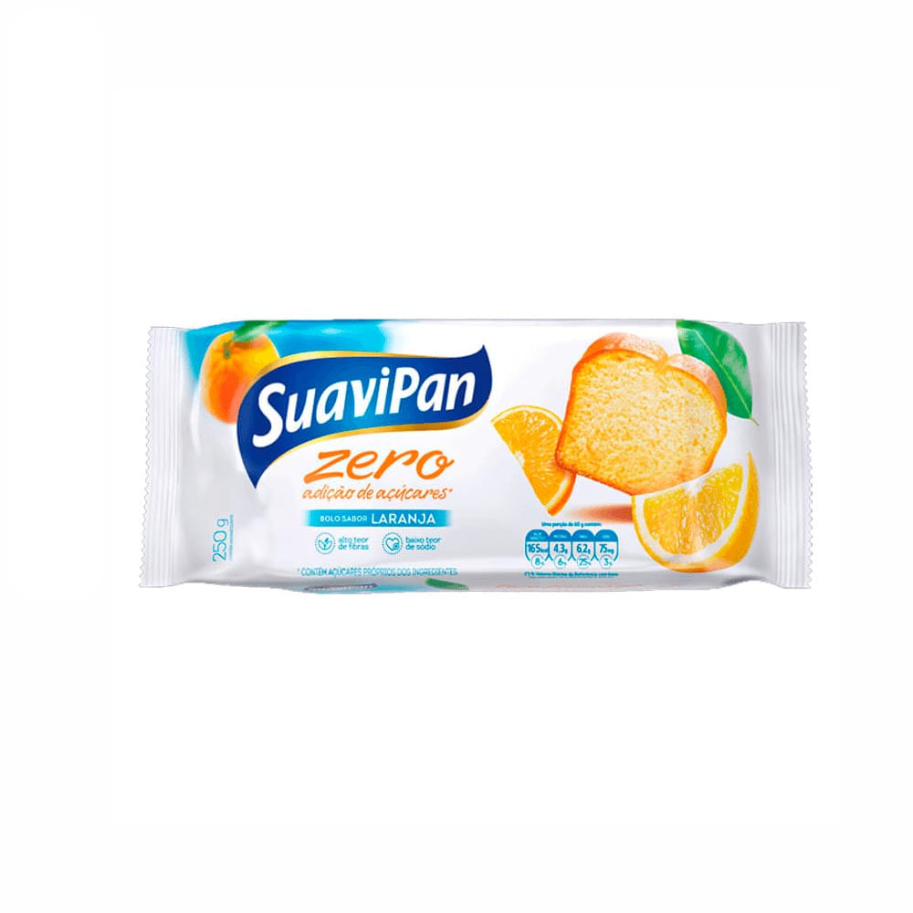 Bolo de Laranja sem Açúcar Suavipan 250g