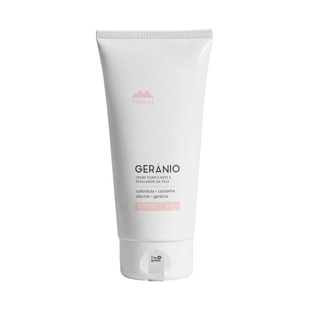 Creme Facial Terral Gerânio 45G