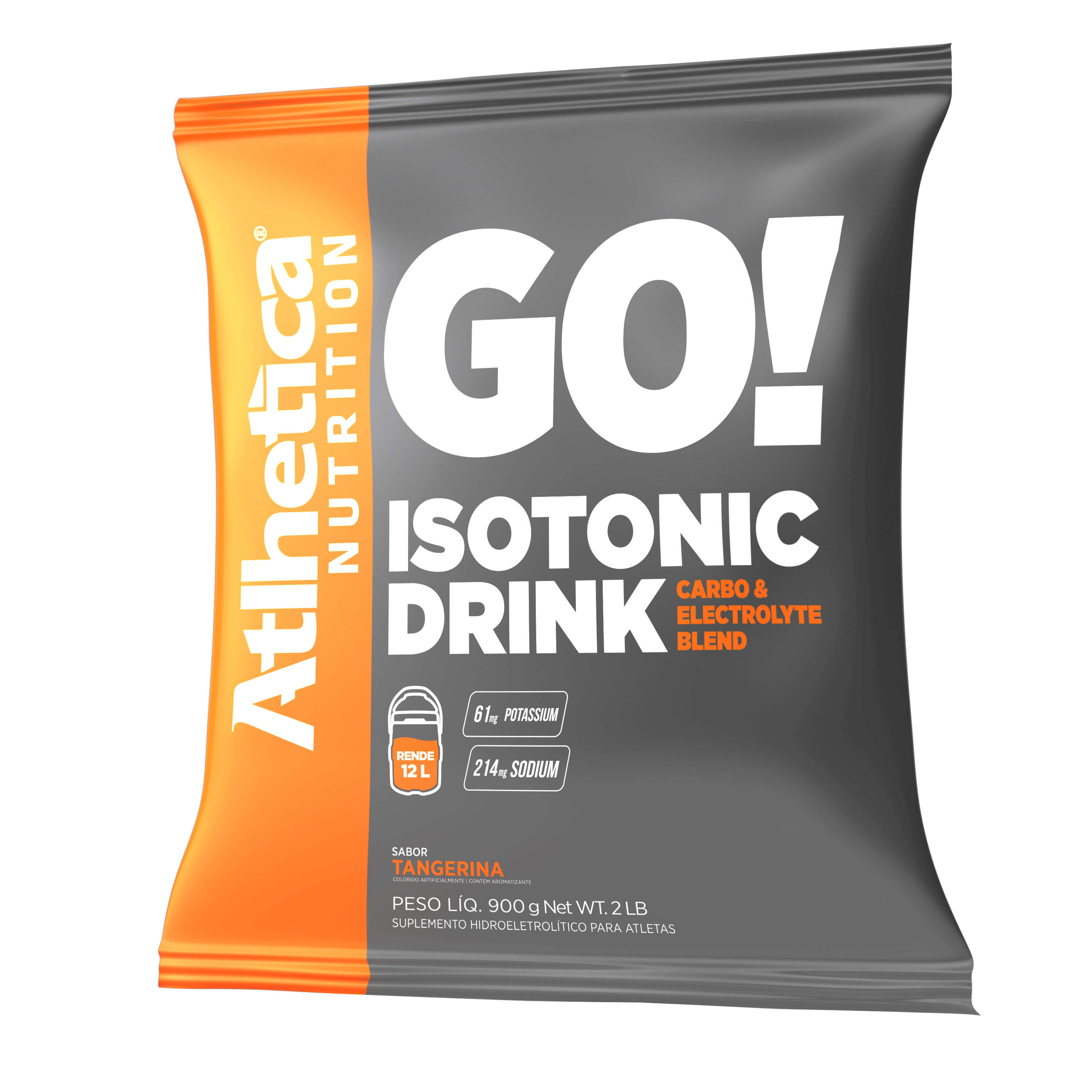 GO! Isotonic Drink Tangerina Nutrition 900g