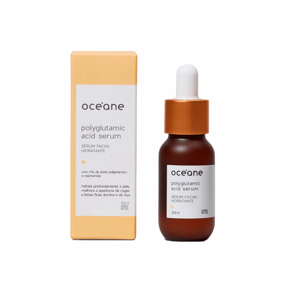 Sérum Facial de Ácido Poliglutâmico Polyglutamic Acid Serum Océane 30ml