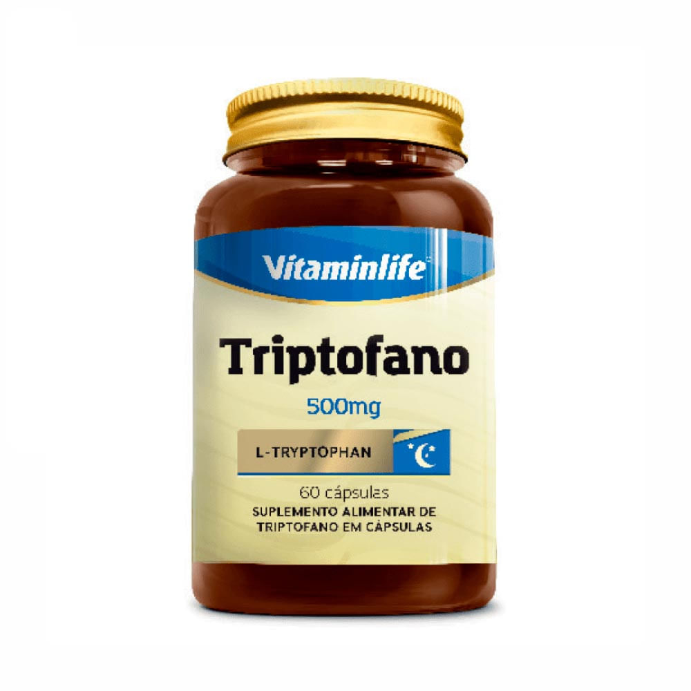 Triptofano Vitaminlife 60 Cápsulas