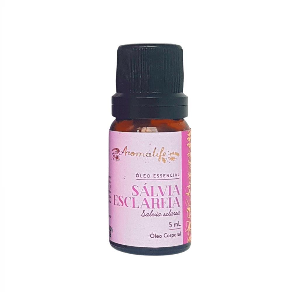 Óleo Essencial De Sálvia Escláreia Aromalife 5Ml