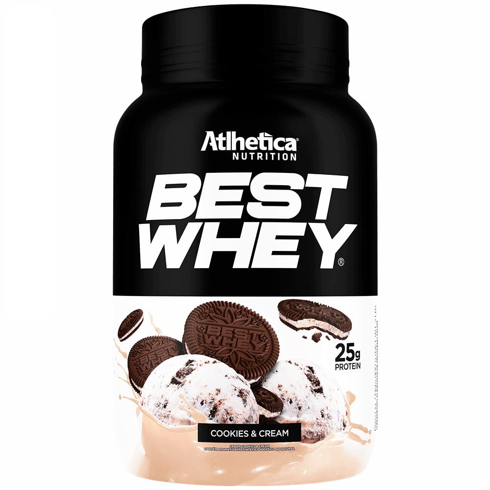 Best Whey Protein Cookies&Cream Atlhetica Nutrition 900g
