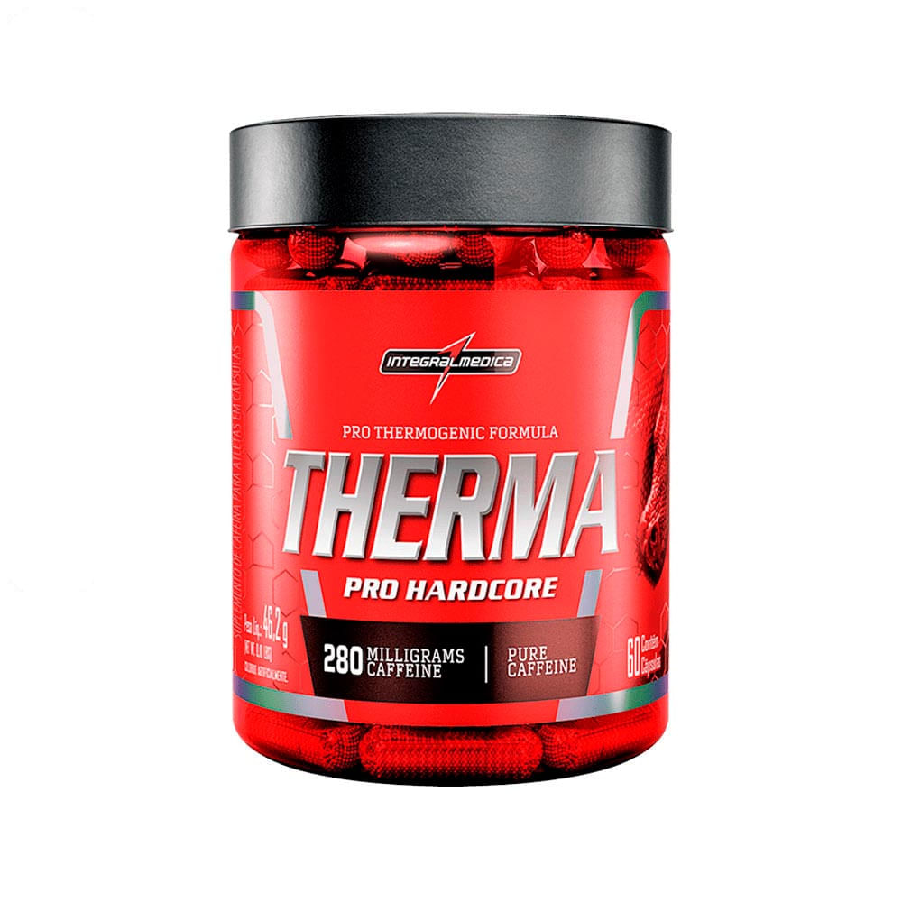 Suplemento Alimentar Therma Pro Hardcore Integralmédica 60 Cápsulas