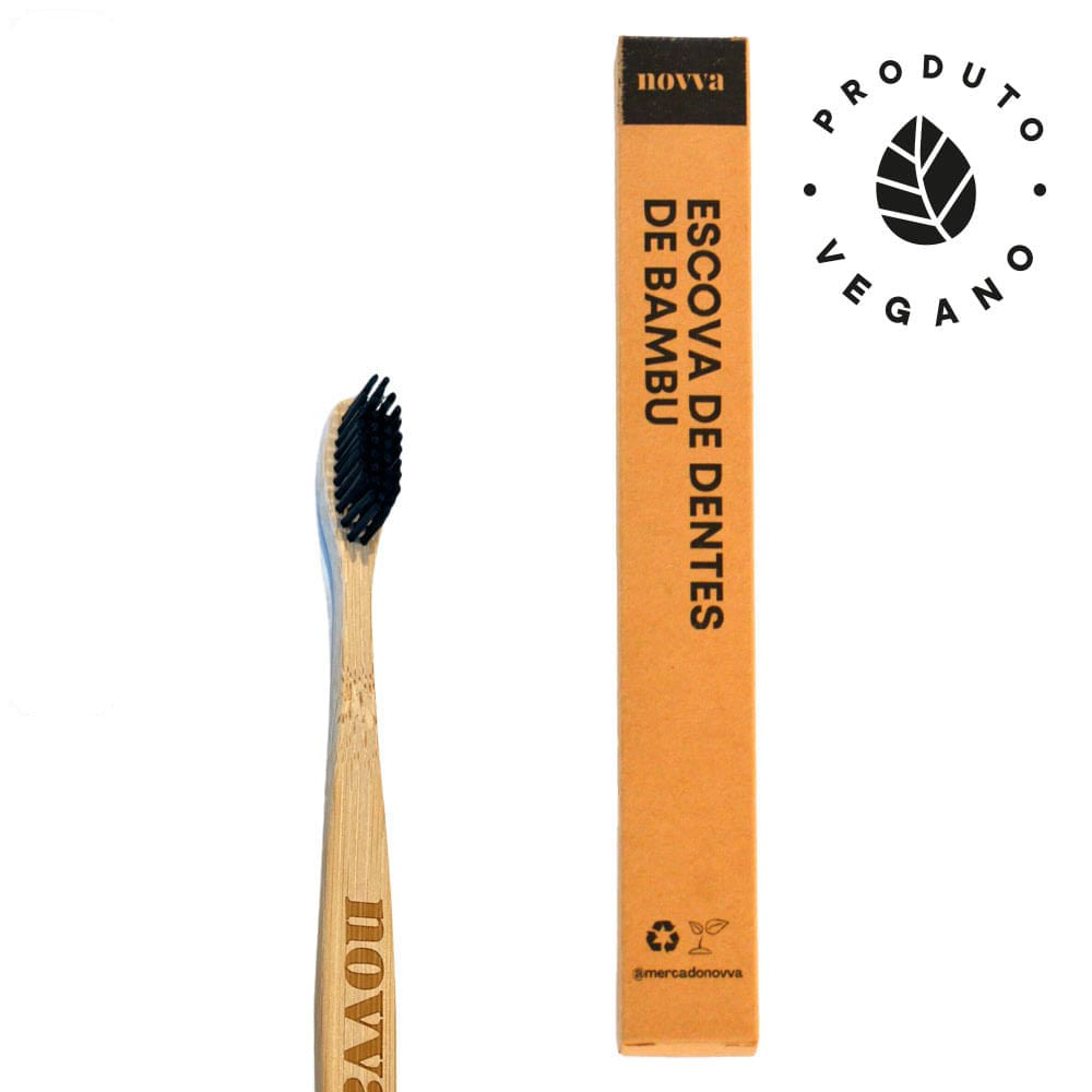 Escova Dental de Bambu Novva
