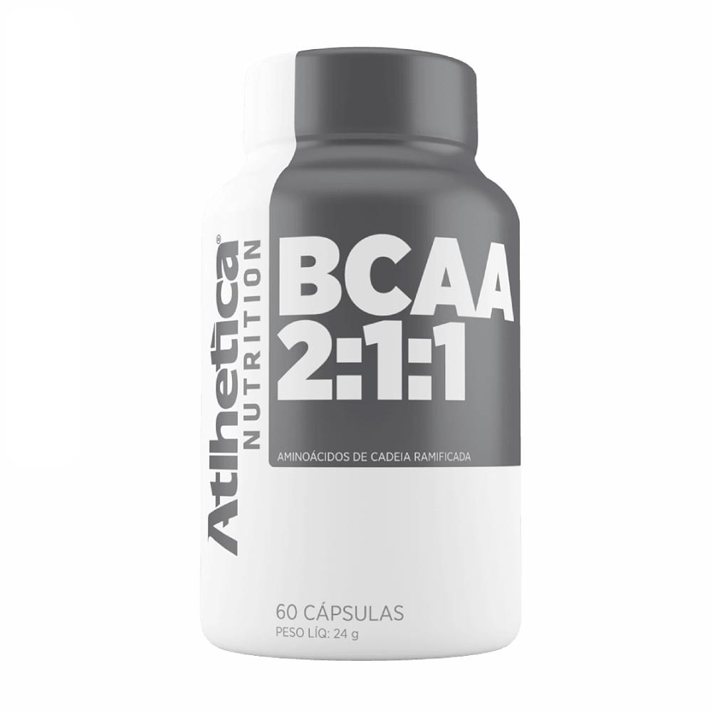 Bcaa 2:1:1 Atlhetica Nutrition 60 Cápsulas
