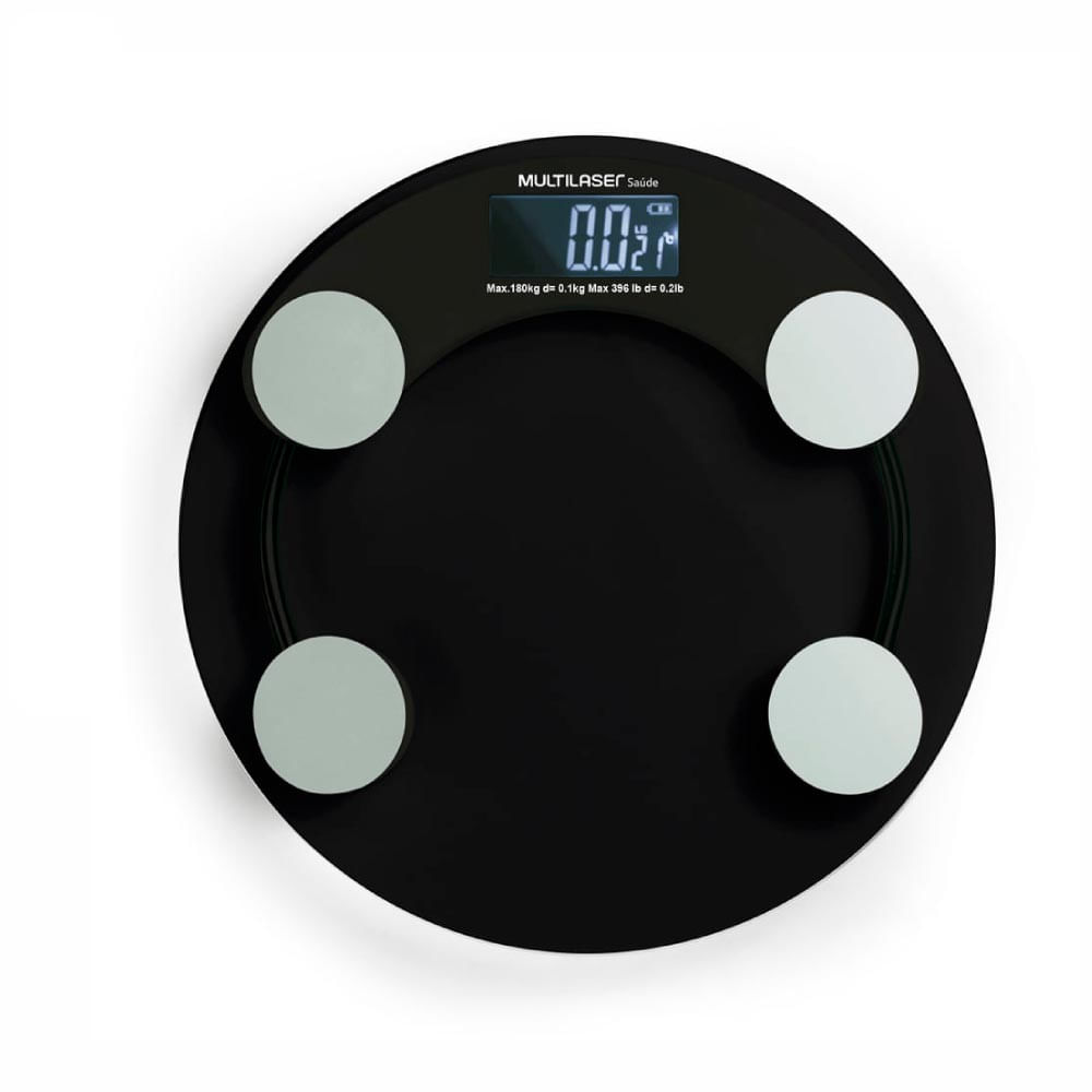 Balança Digital Eat Smart Multilaser Saúde HC024