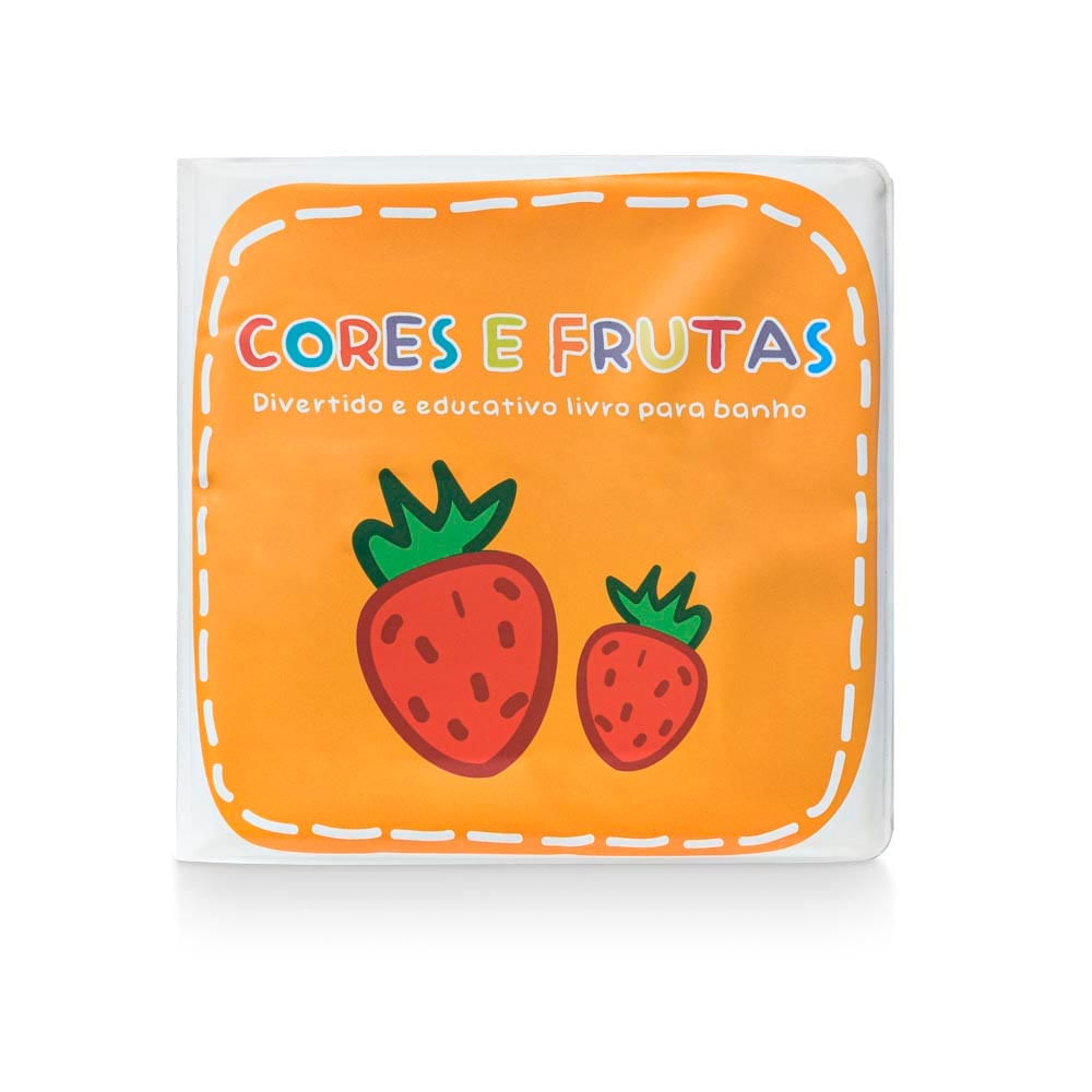 Livro De Banho Cores E Frutas Multikids Baby