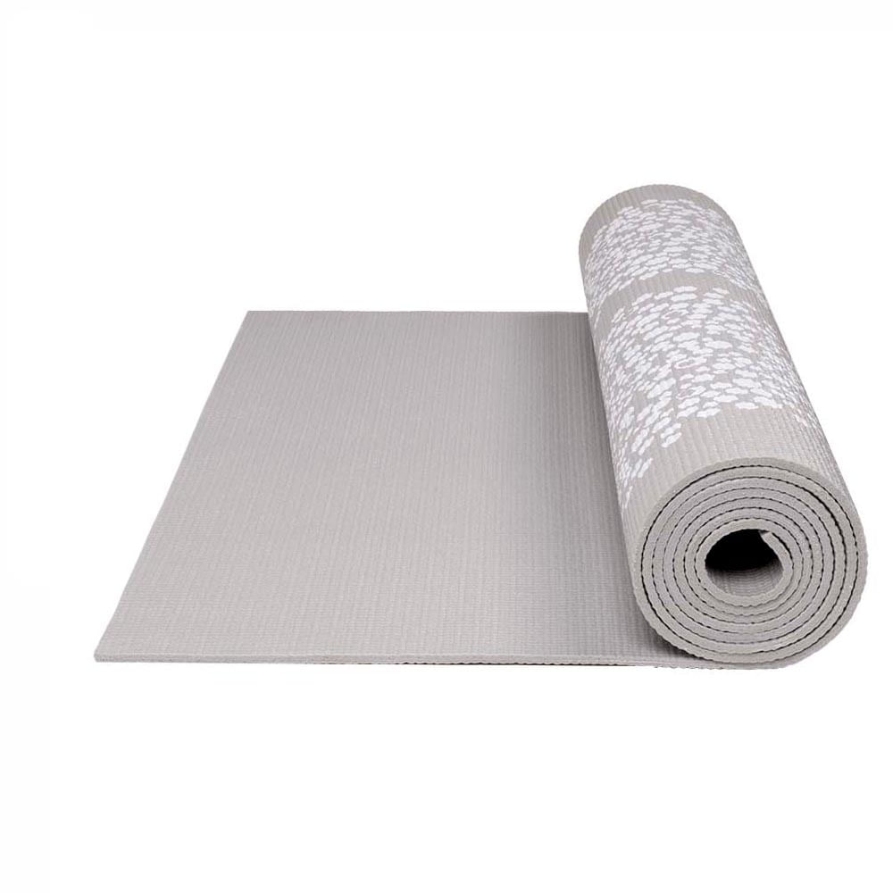 Tapete de Yoga Premium Com Estampa Primavera Cinza Atrio - ES220