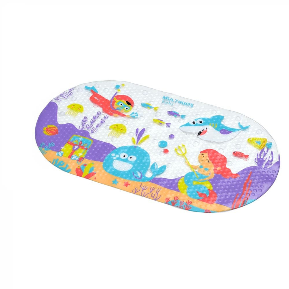 Tapete Para Banho Safe Bath Fundo Do Mar Multikids Baby - BB1100