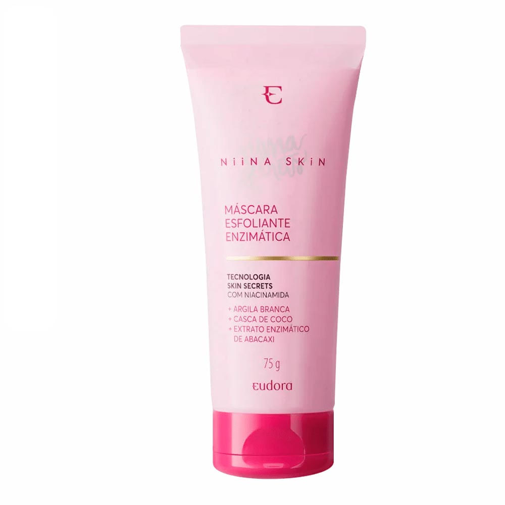 Máscara Esfoliante Enzimática Eudora Niina Secrets Skin 75ml