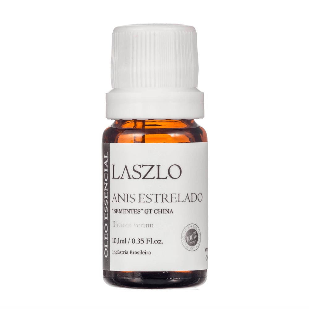 Óleo Essencial De Anis Estrelado Sementes Da Chinao Laszlo 10Ml
