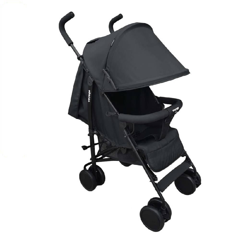 Carrinho De Passeio Para Bebê Park Até 15kgs Preto Voyage