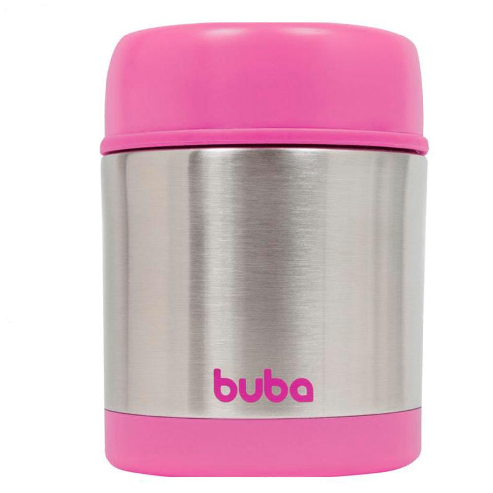 Pote Térmico Aço Inoxidável Buba Rosa