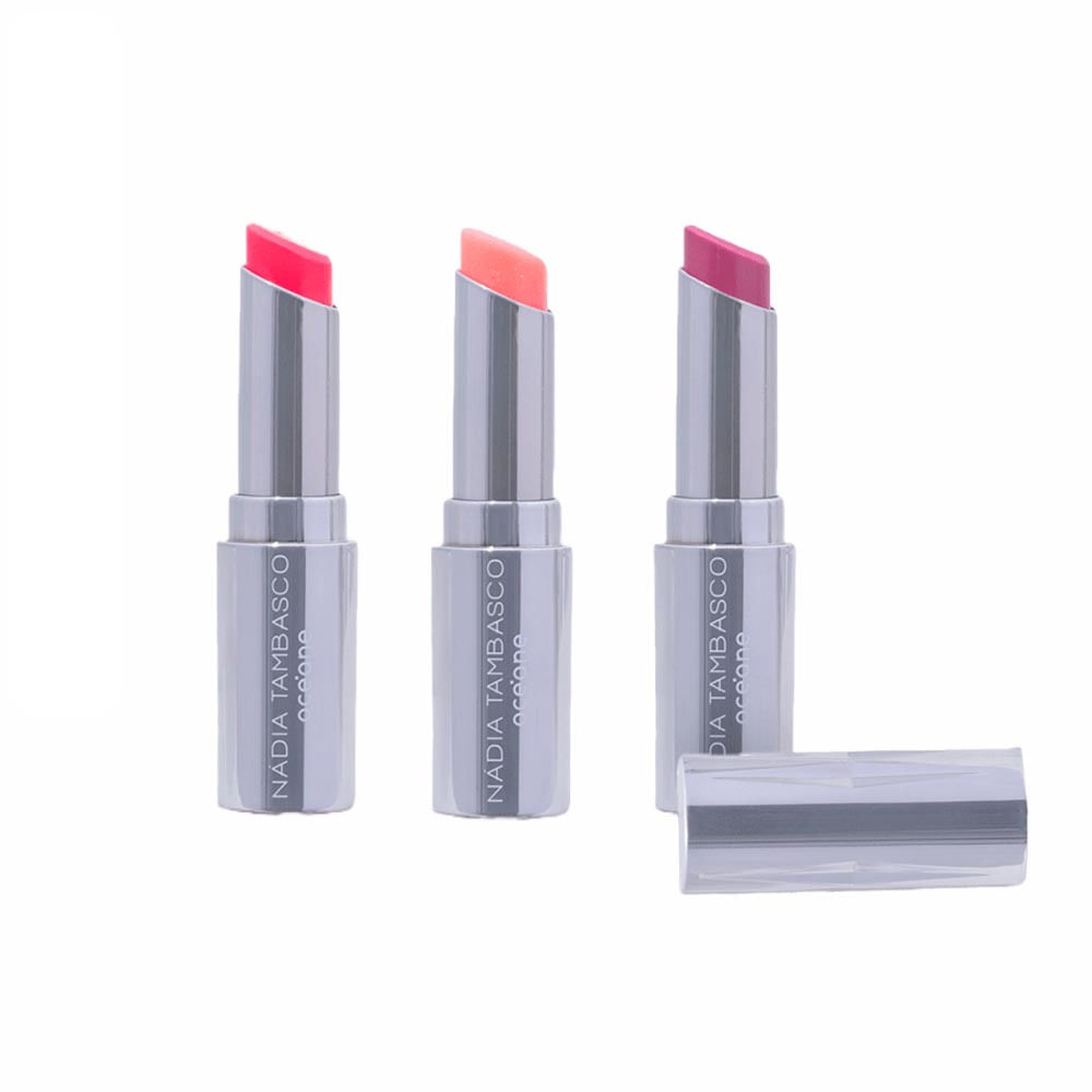 Kit Nádia Tambasco By Océane Revitalizador Lábial Sweet Lips 3 Unidades