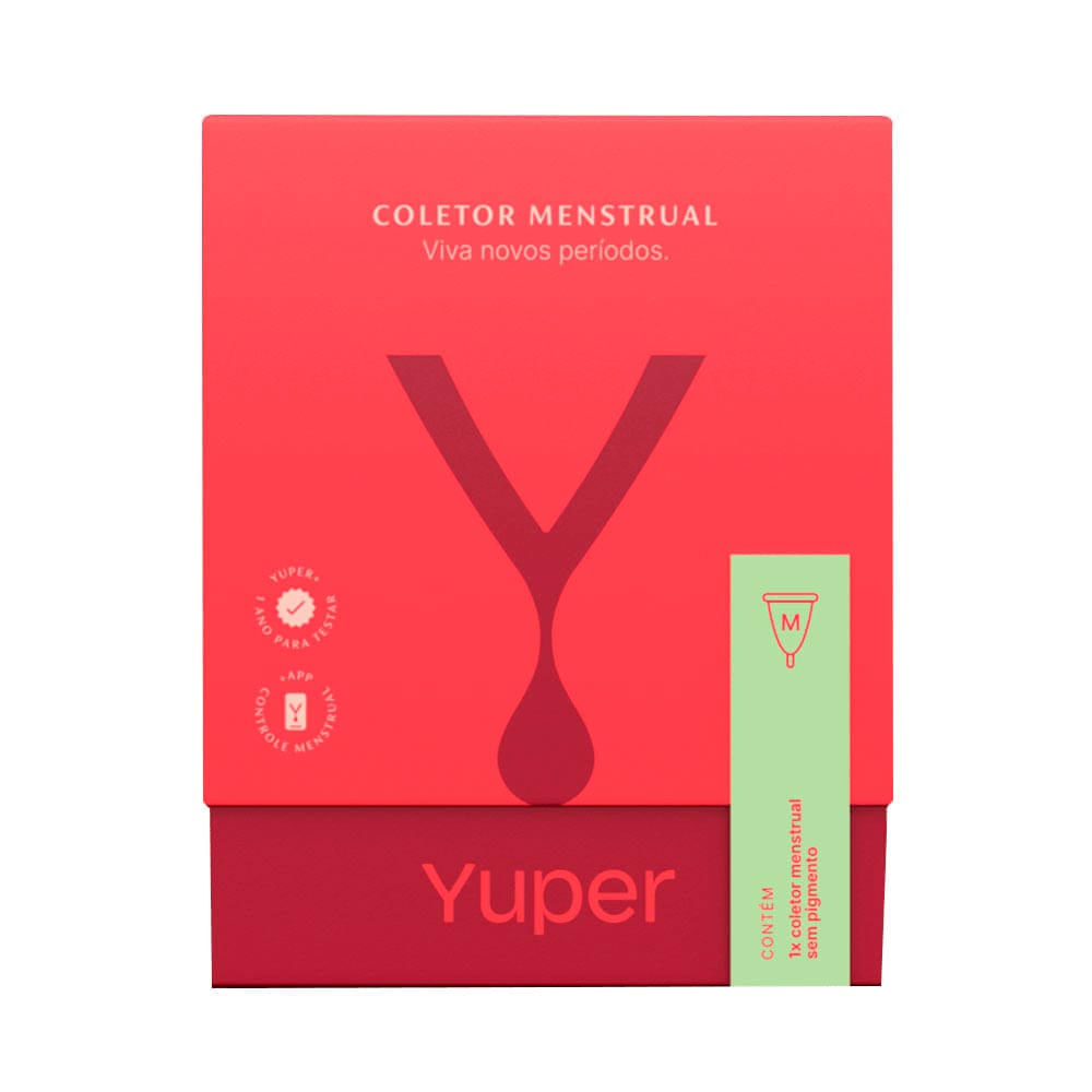 Coletor Menstrual Yuper Tamanho M