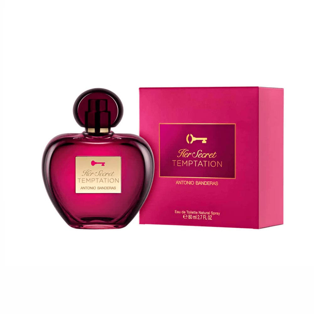 Antonio Banderas Her Secret Temptation Eau de Toilette Perfume Feminino 80ml