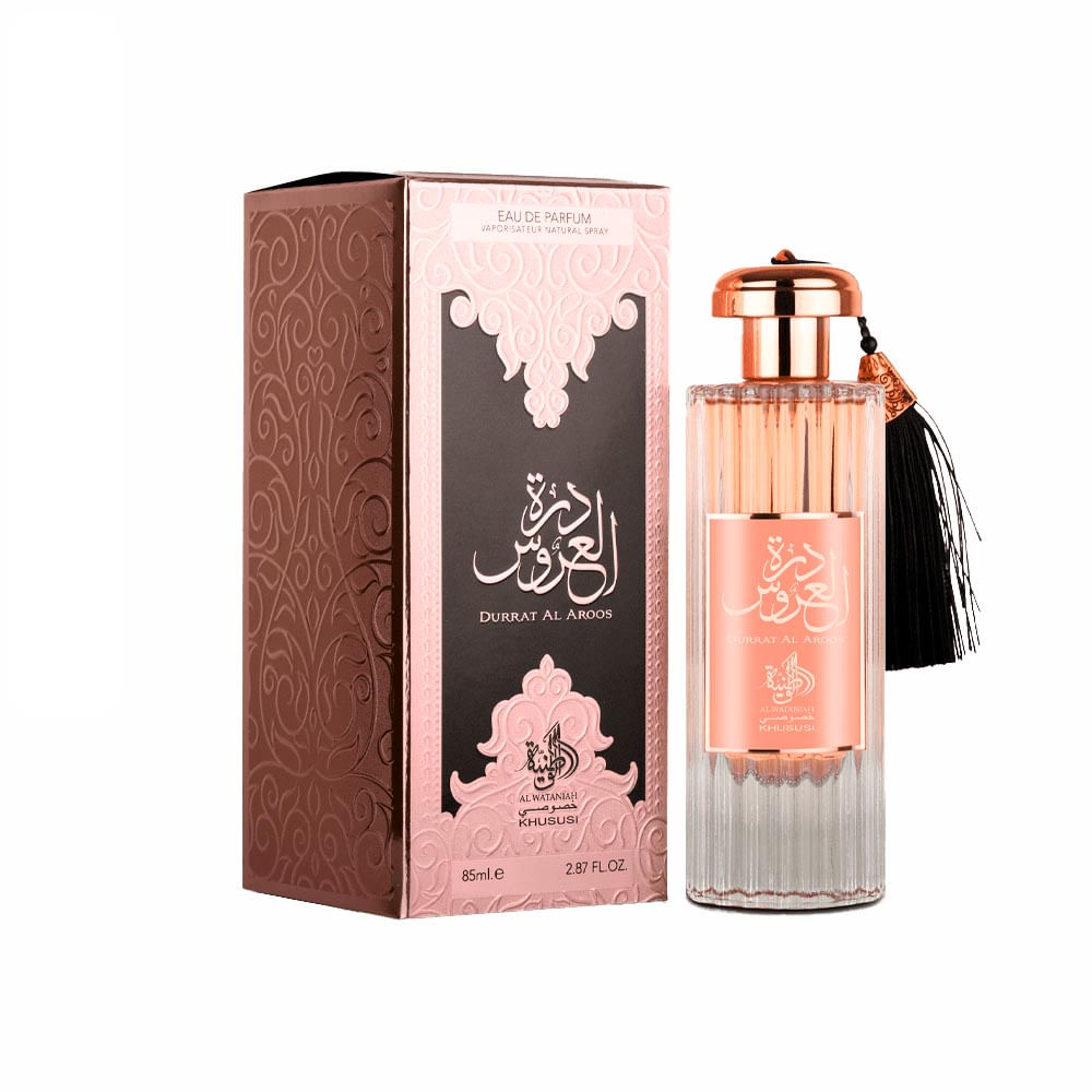 Perfume Árabe Feminino Al Wataniah Durrat Al Aroos Eau De Parfum 85ml
