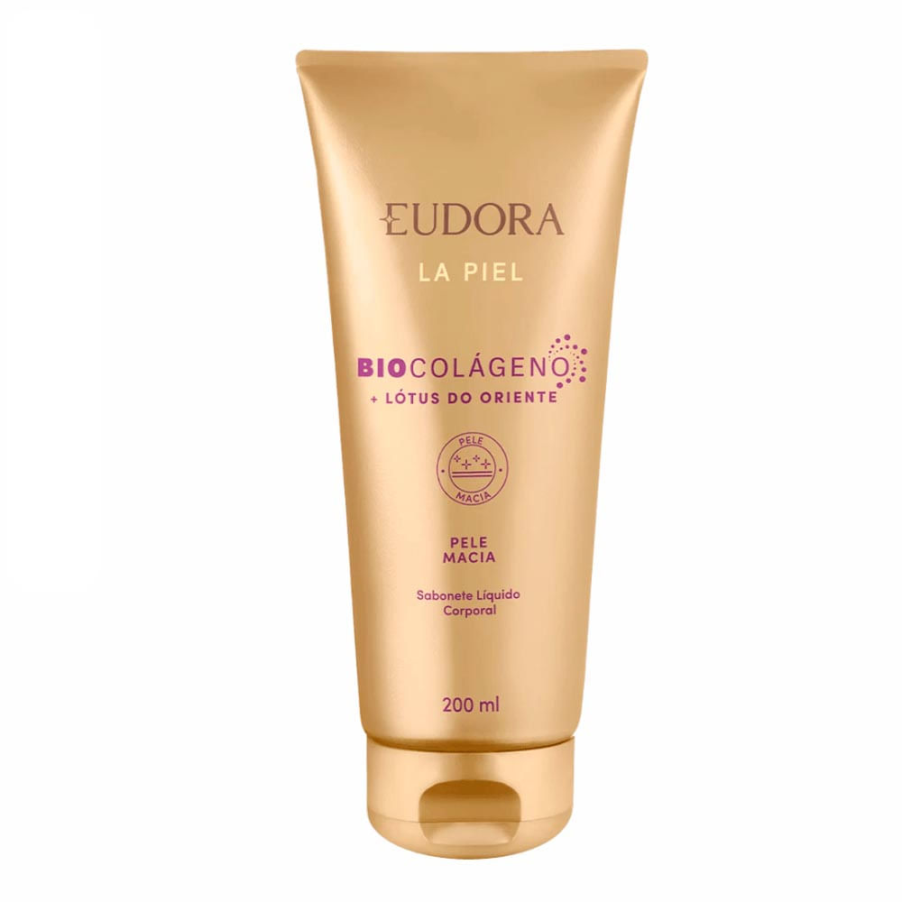 Sabonete Líquido Corporal Eudora La Piel Lótus Do Oriente 200Ml