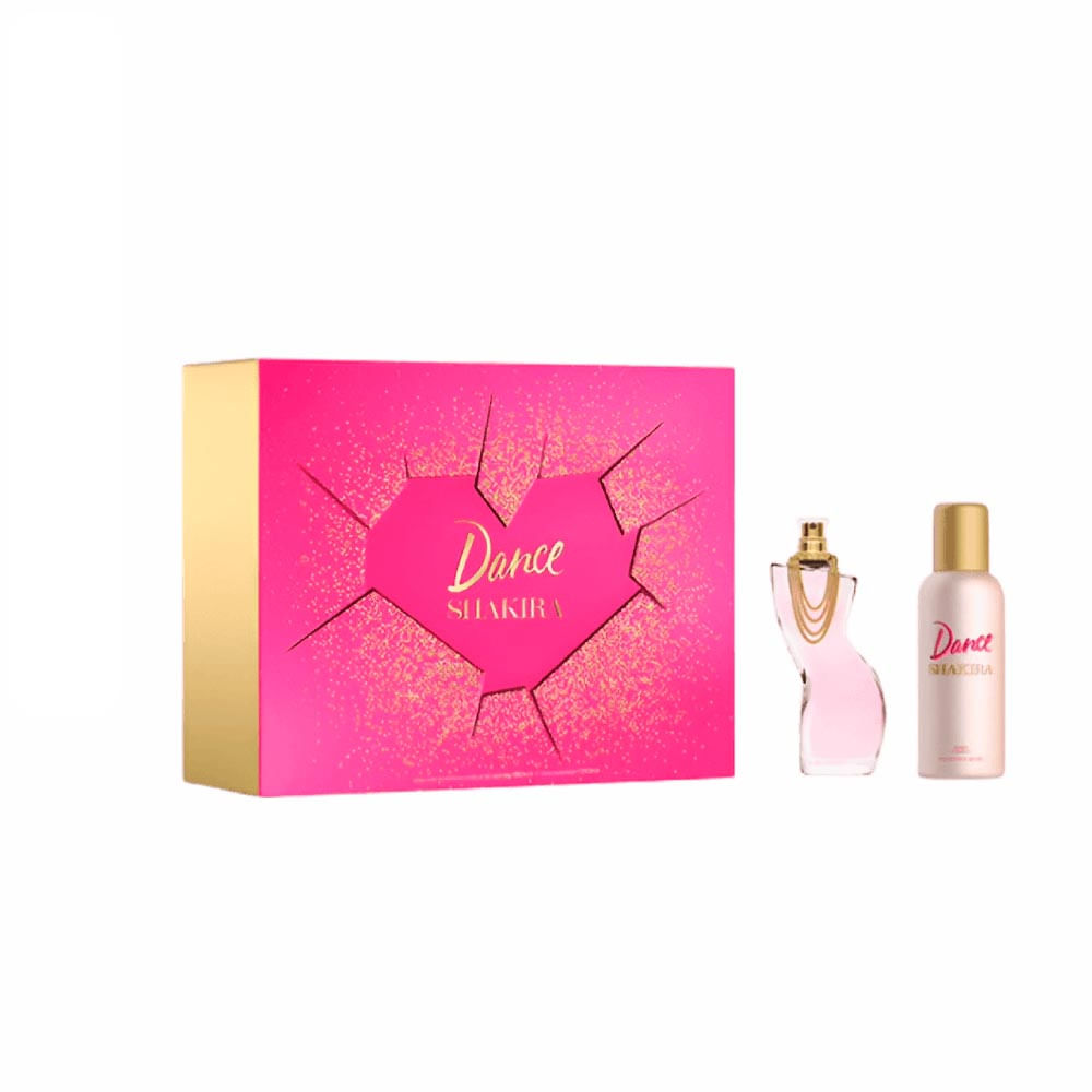 Kit Shakira Dance Perfume Feminino Eau De Toilette 80Ml + Desodorante 150Ml