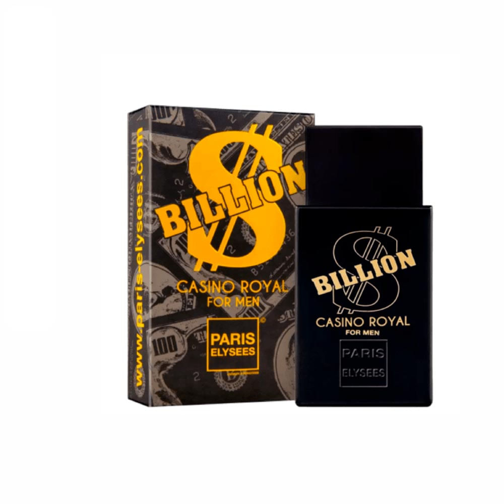 Paris Elysees Billion Casino Royal Eau De Toilette Perfume Masculino 100Ml