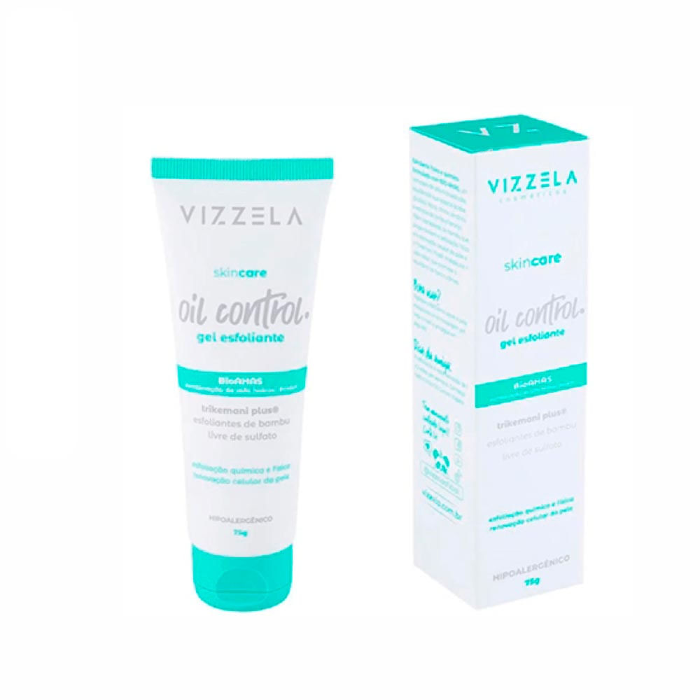Gel Esfoliante Vizzela Oil Control 75g
