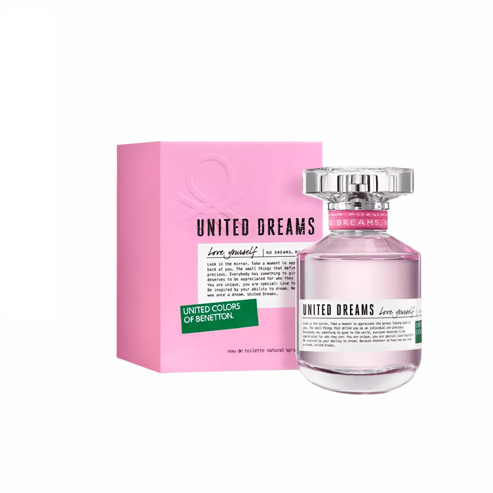 Benetton United Dreams Love Yourself Eau De Toilette Perfume Feminino 50Ml