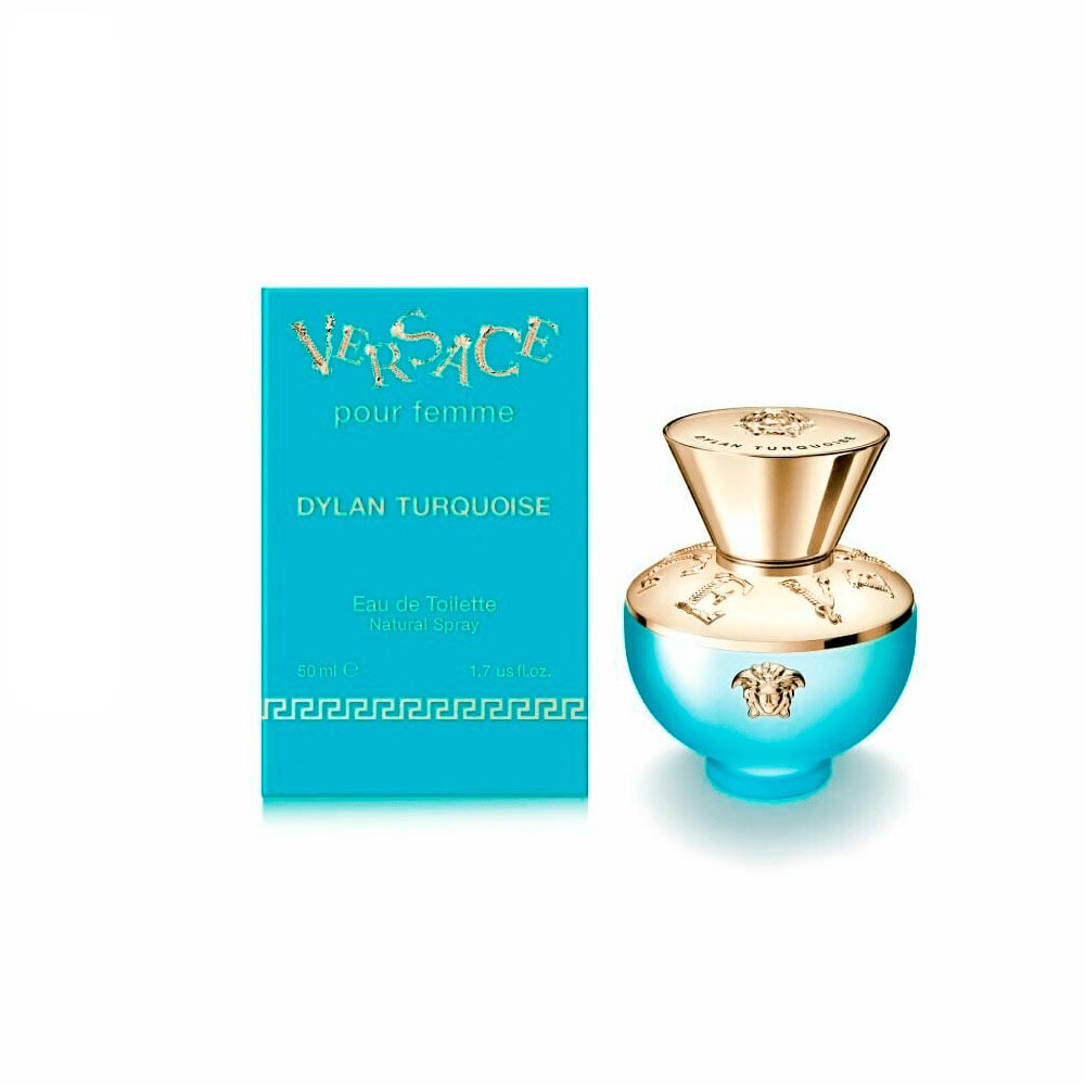 Versace Pour Femme Dylan Turquoise Eau De Toilette Perfume Feminino 50ml