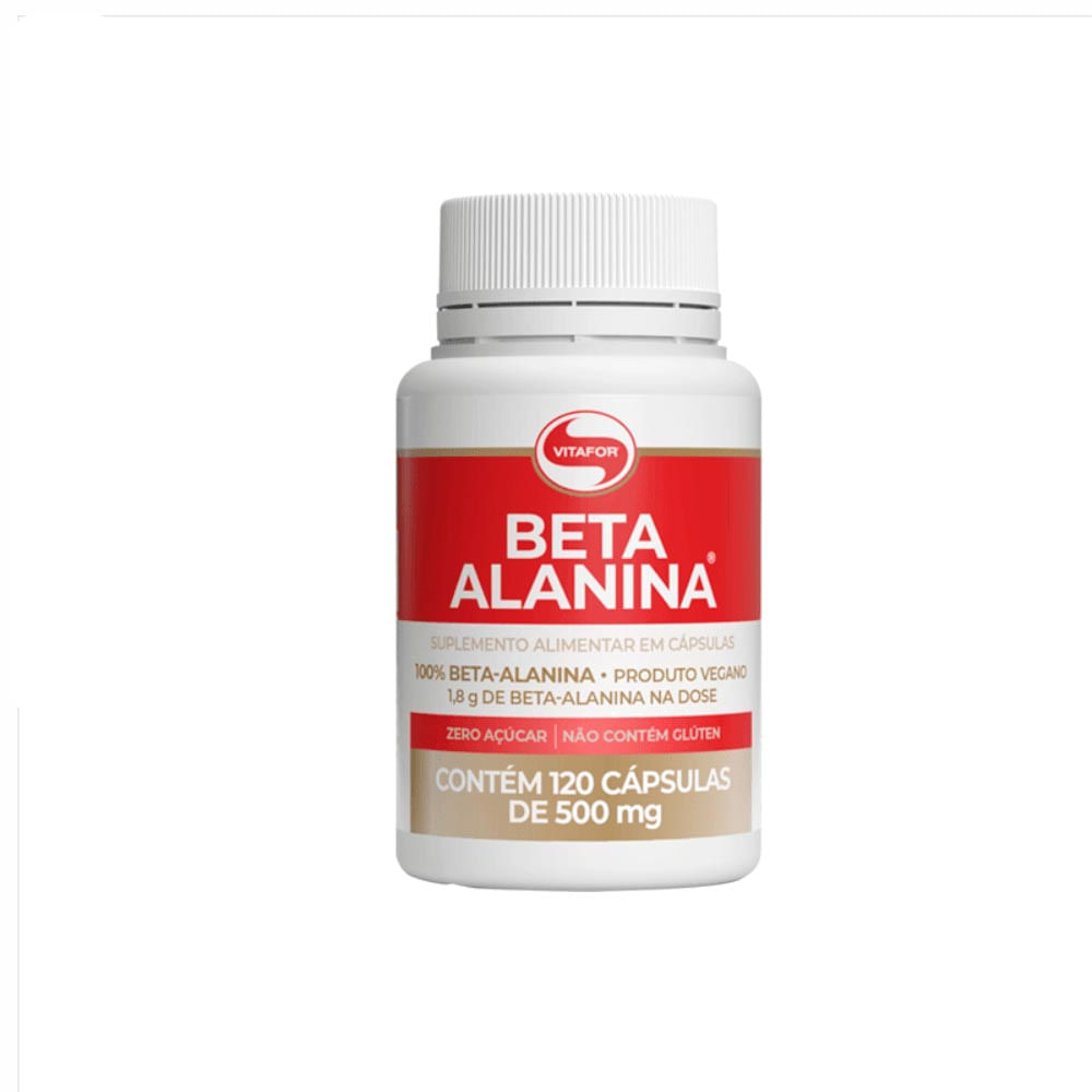 Beta Alanina Vitafor 500mg 120 Cápsulas
