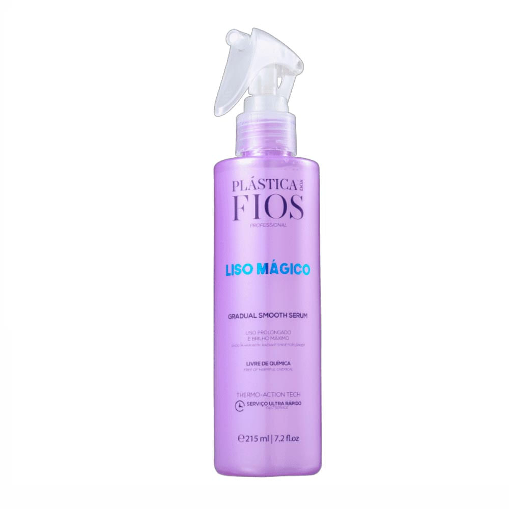 Sérum Anti-frizz Cadiveu Plástica Dos Fios Liso Mágico 215ml