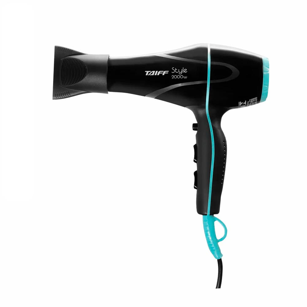 Secador De Cabelo Taiff 2000w Style Preto 220v