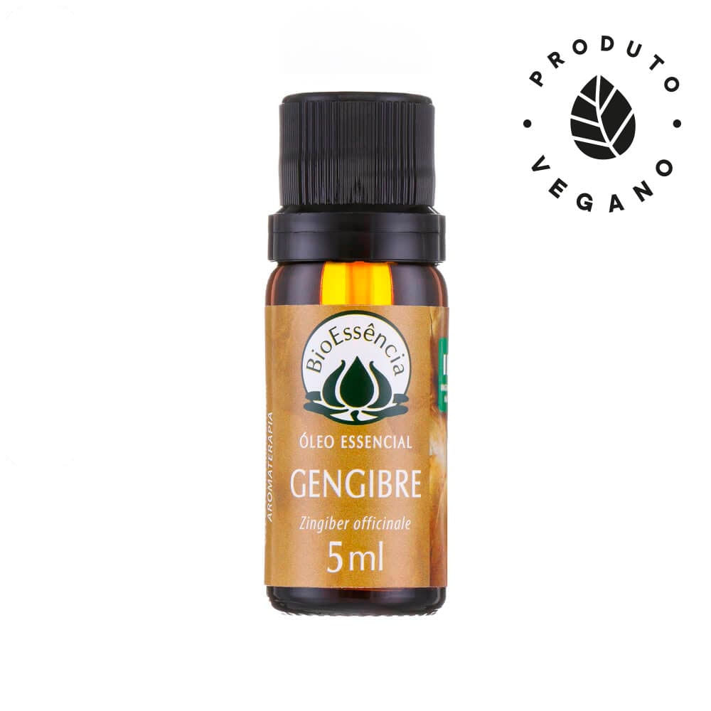 Óleo Essencial Natural de Gengibre BioEssência 5ml