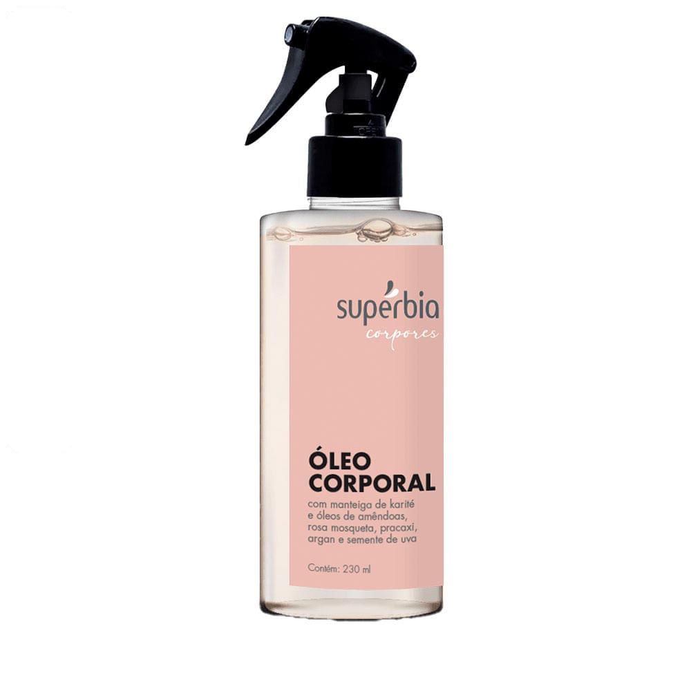 Óleo Hidratante Corporal Para Banho Supérbia 230 Ml