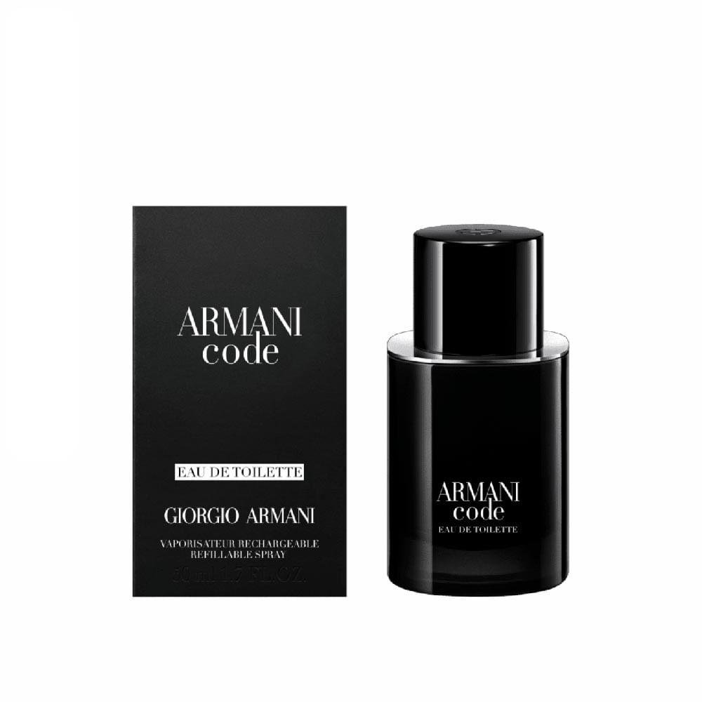 Armani New Code Giorgio Armani Eau de Toilette Recarregável Perfume Masculino 50ml
