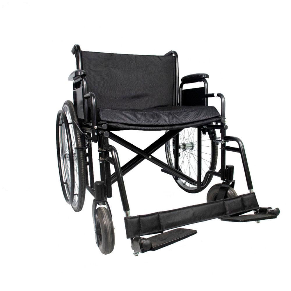 Cadeira de Rodas Dobrável Para Obeso 180 Kg D500 Dellamed