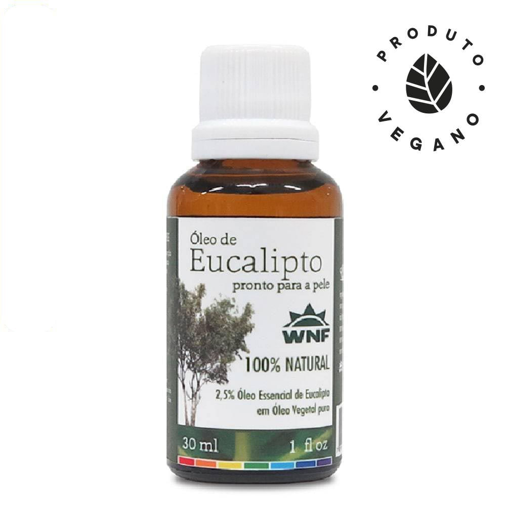 Óleo De Eucalipto Pronto Para Pele 30ml – Wnf