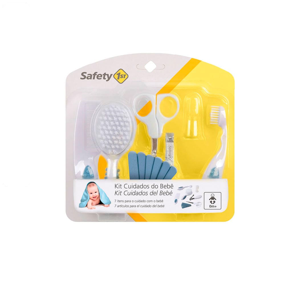 Kit De Higiene e Cuidados do Bebê Safety 1st Blue