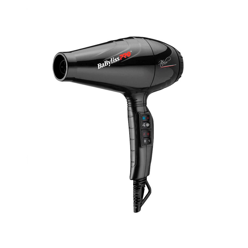Secador de Cabelo BabyLiss Pro Italo Colors Black 2000W 220V