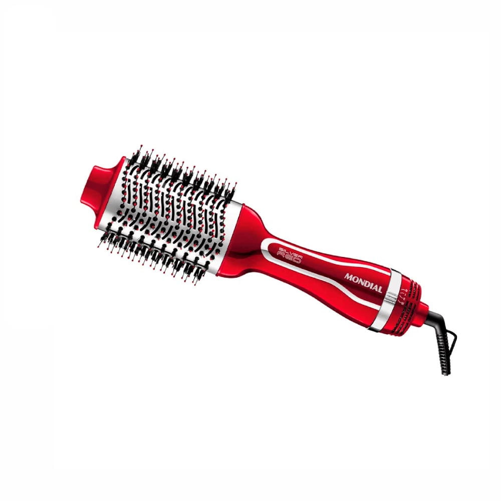 Escova Secadora Mondial 1200W Silver Red ES-07 - 220V