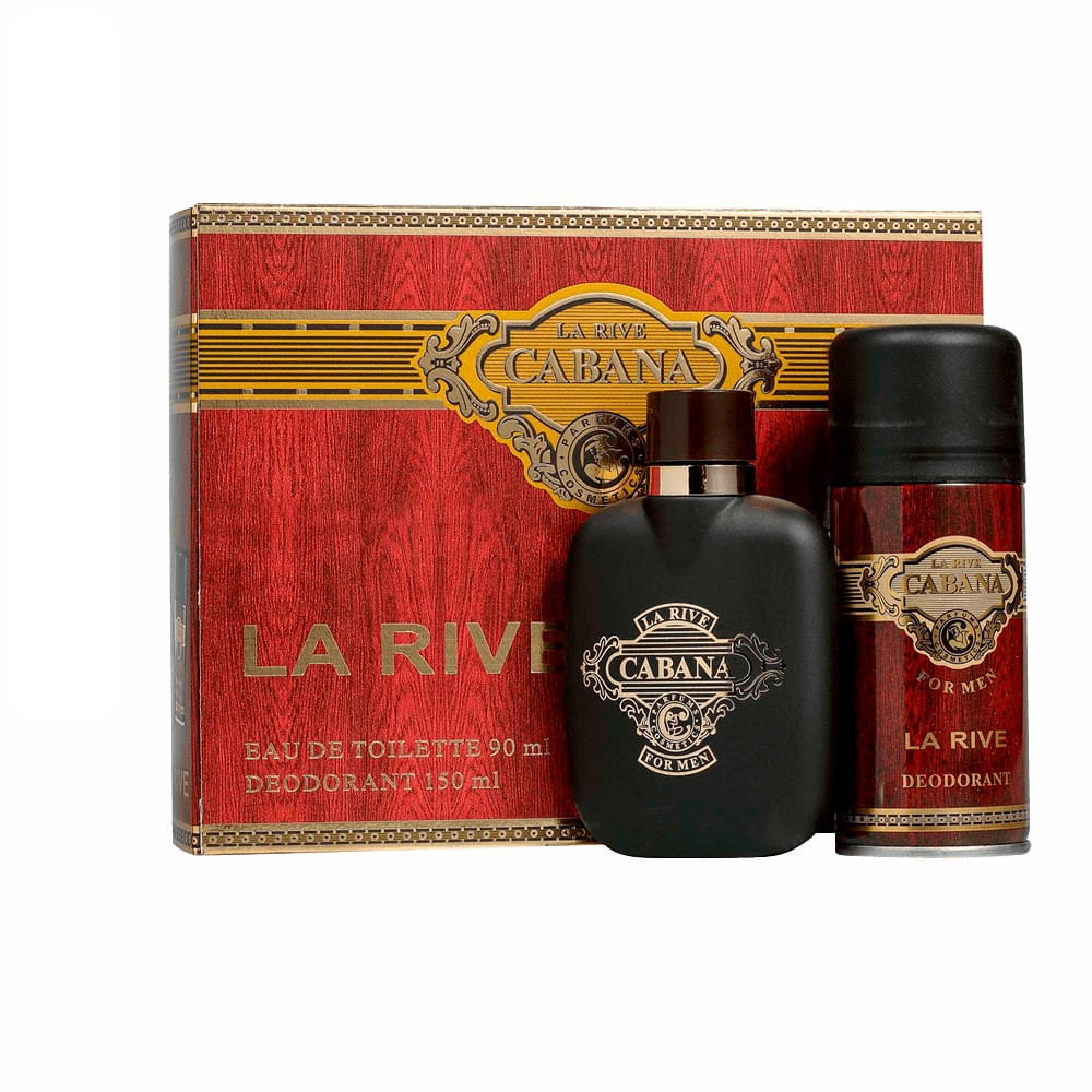 Kit La Rive Cabana Eau De Toilette Perfume Masculino 90Ml + Desodorante 150Ml