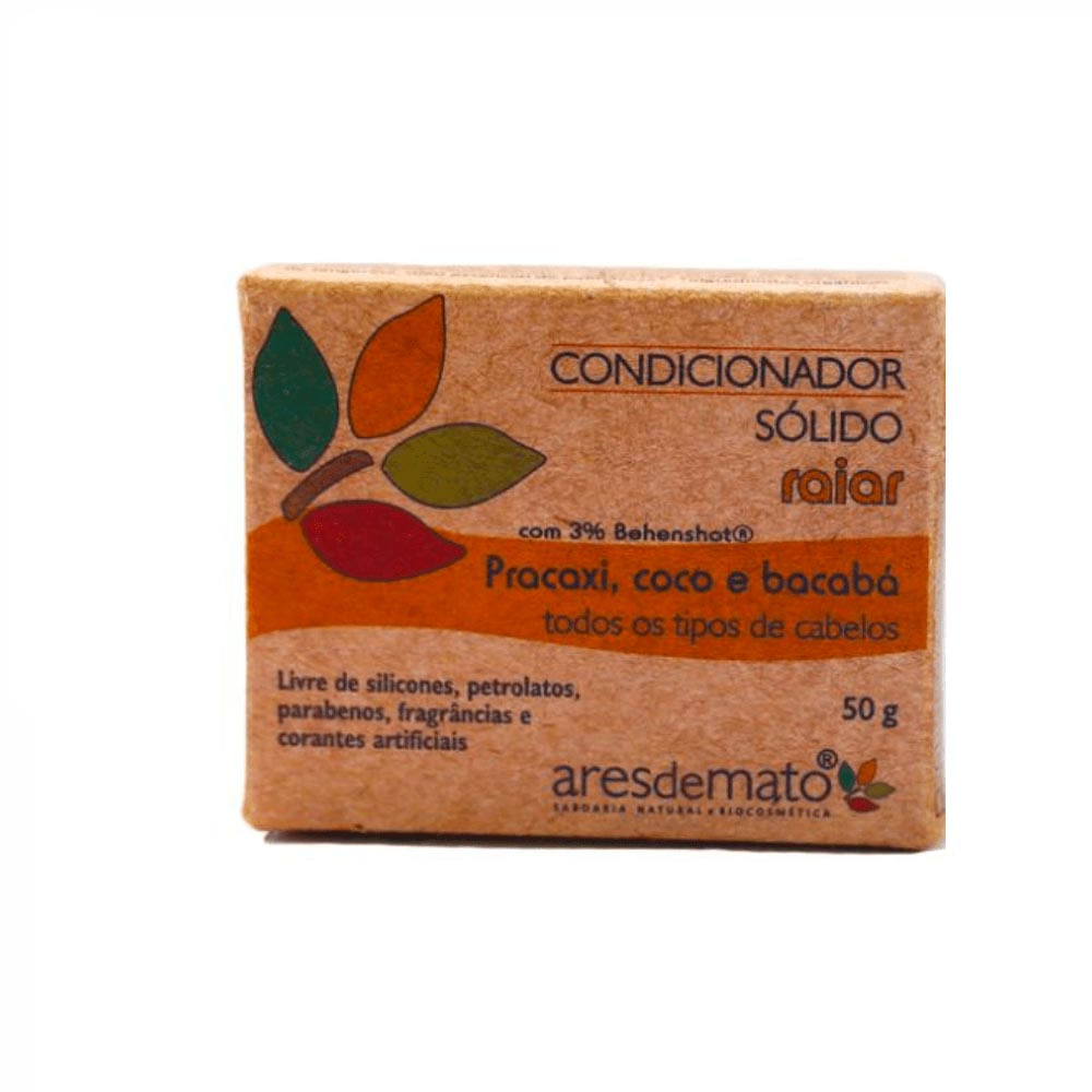 Condicionador Sólido Ares De Mato Raiar Para Todos Os Cabelos 50g