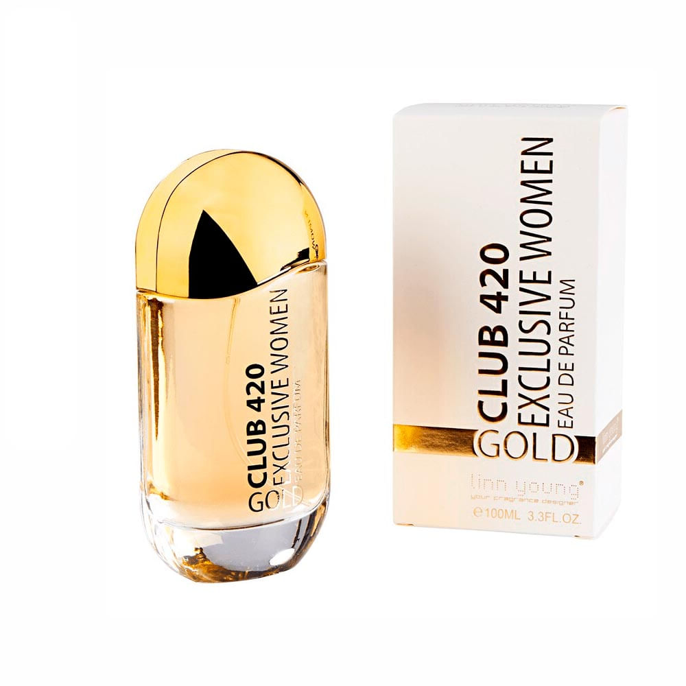 Linn Young Club 420 Gold Eau De Parfum Perfume Feminino 100Ml