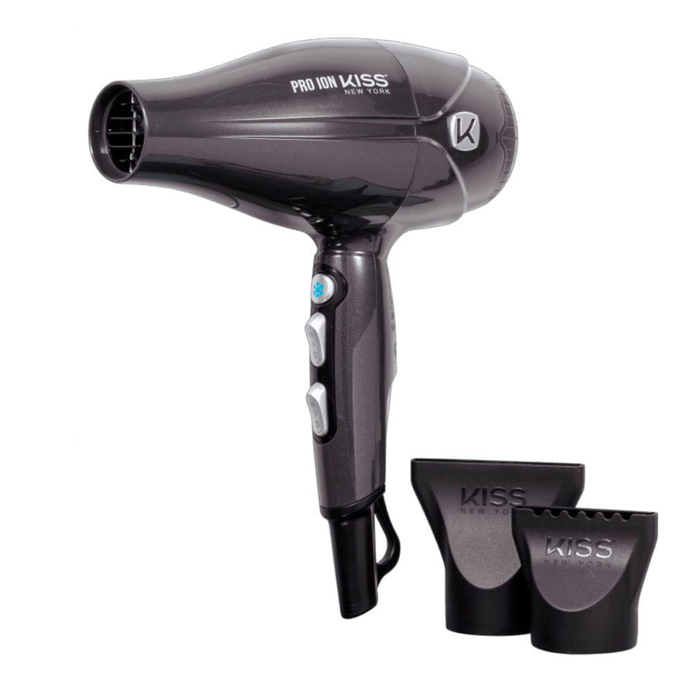 Secador De Cabelo Kiss New York Pro Ion 220v