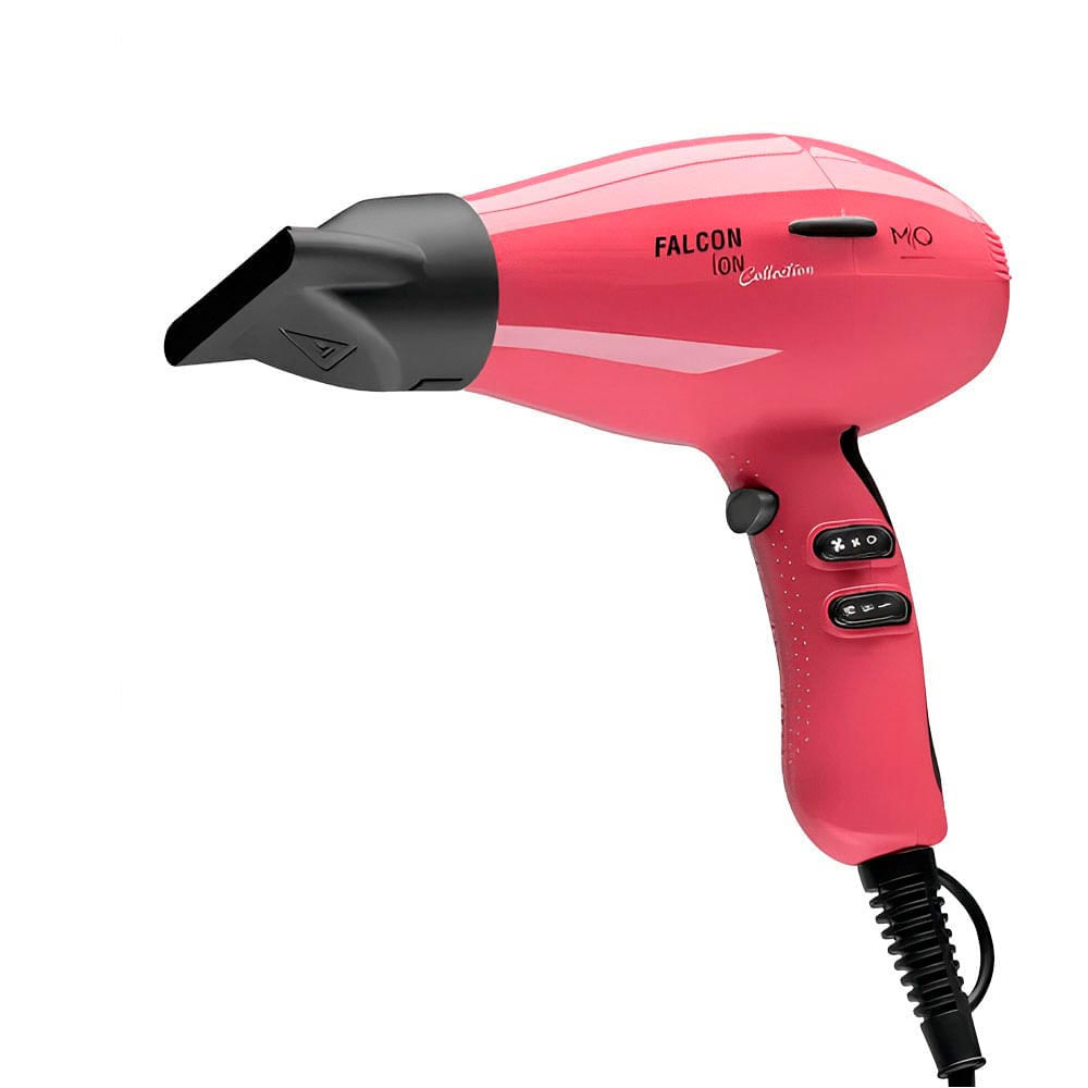 Secador De Cabelo M/q Falcon Íon Collection Pink 220v