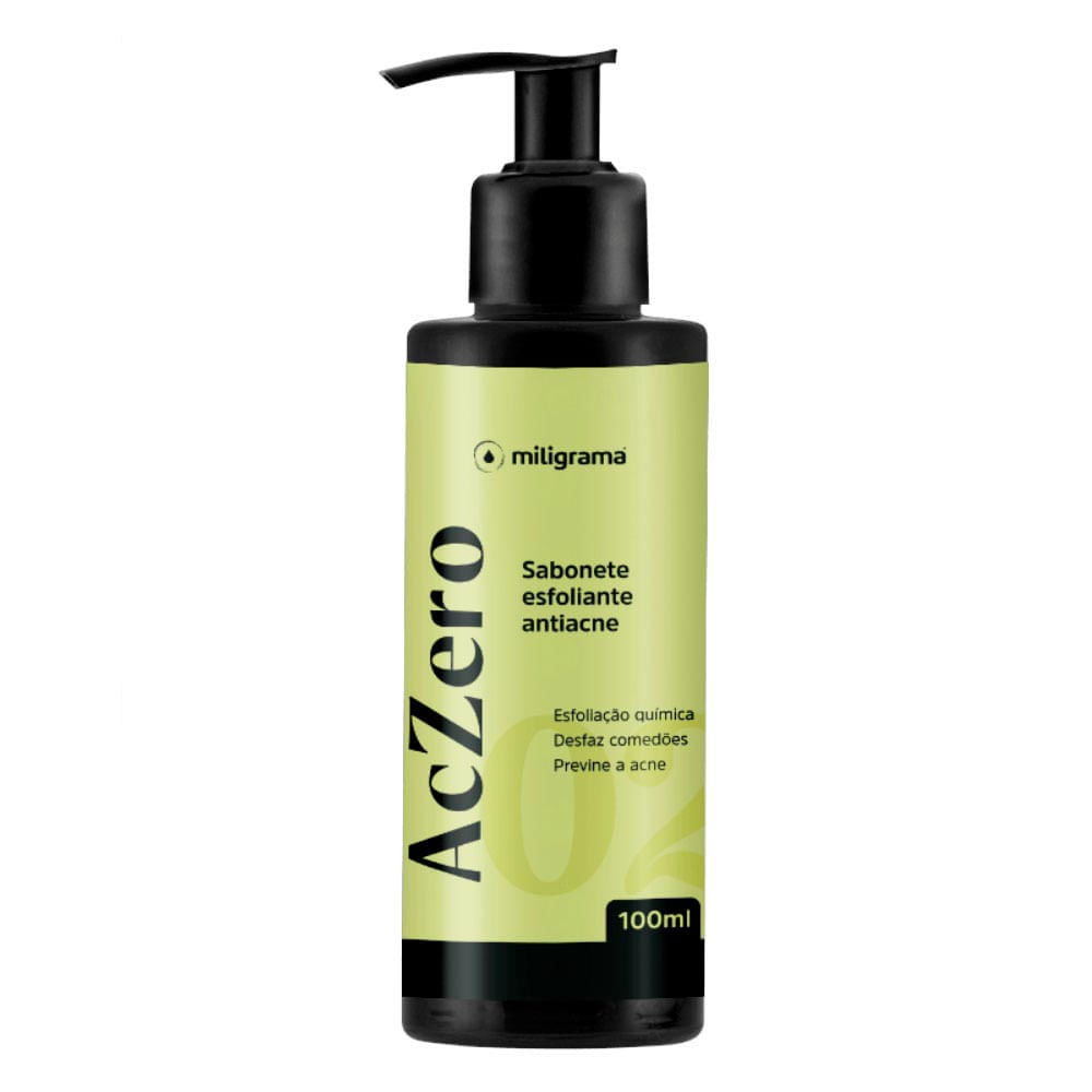 Sabonete Esfoliante Antiacne Aczero 100g
