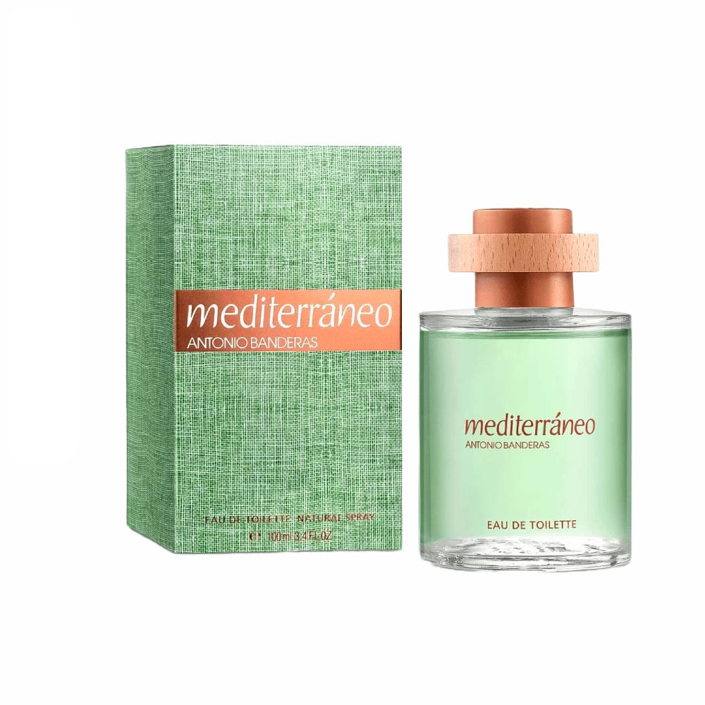 Antonio Banderas Mediterráneo Eau De Toilette Perfume Masculino 100Ml