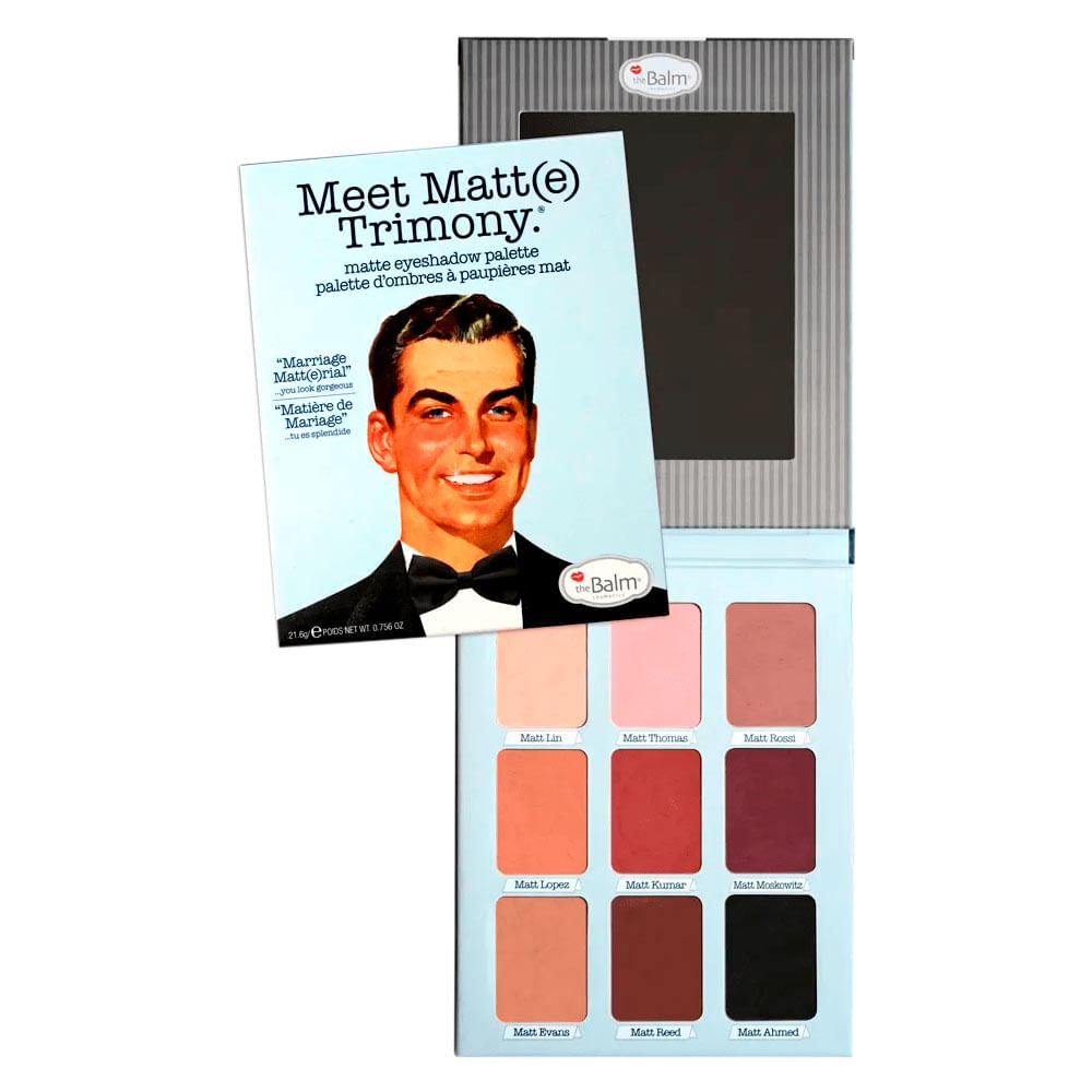 Paleta De Sombras The Balm Meet Matte Trimony 21,6g