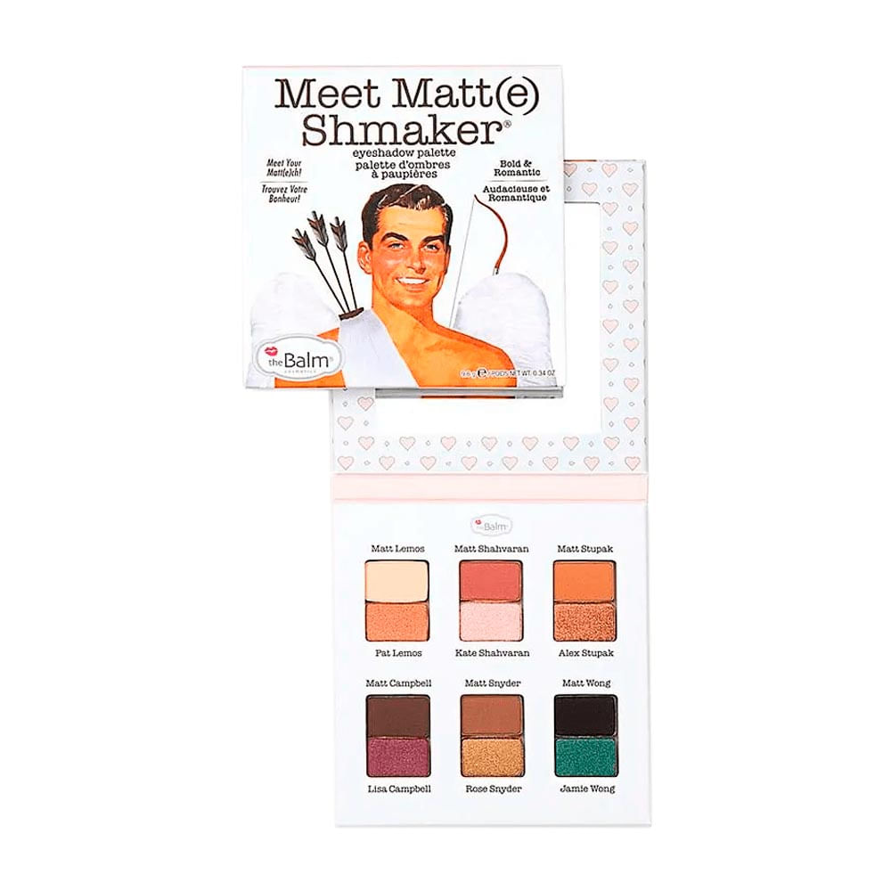 Paleta De Sombras The Balm Meet Matte Shmaker 9,3g